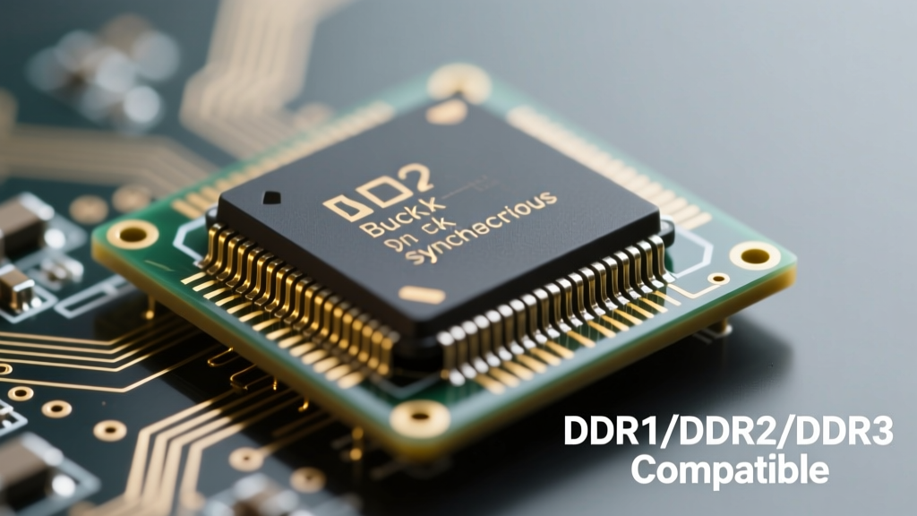 Dual Synchronous Buck Controller Complies With DDR1, DDR2, and DDR3 Standards