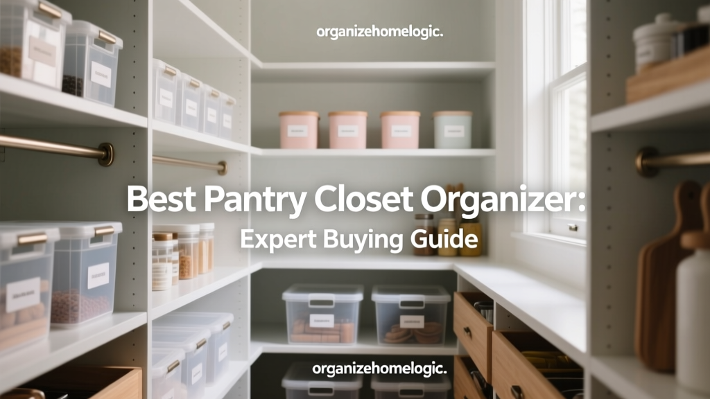 Best Pantry Closet Organizer: Expert Buying Guide