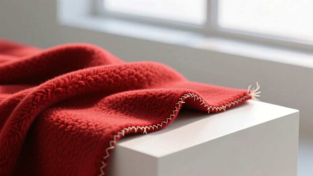 Red Fleece Fabric: Design Guide & Technical Deep Dive