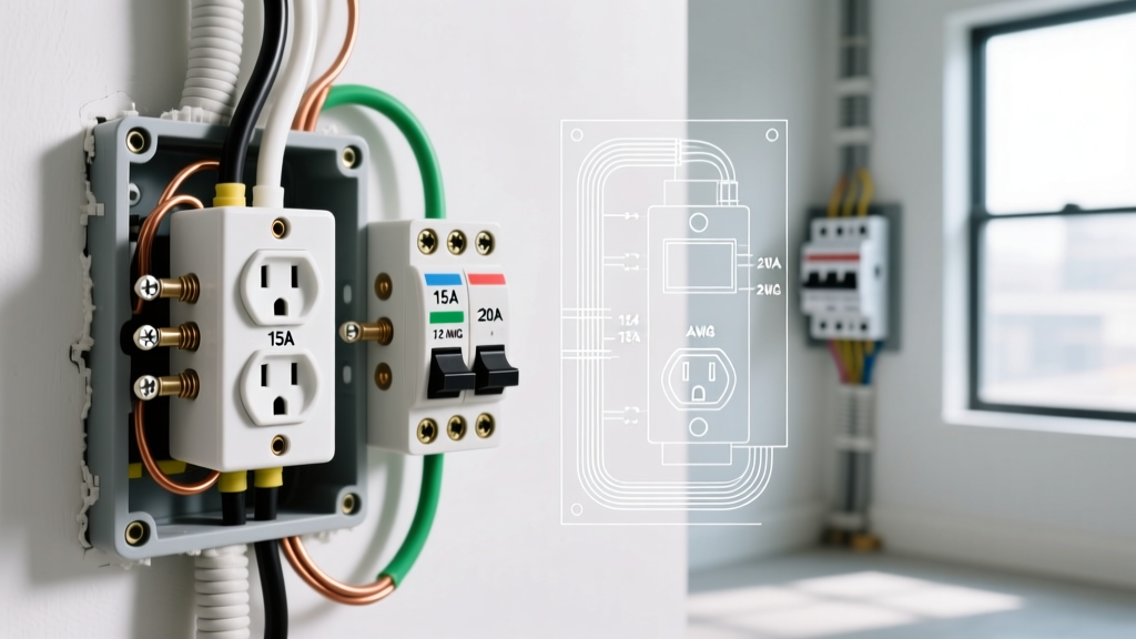 Electrical Outlet Amperage: Matching Receptacles to Breakers
