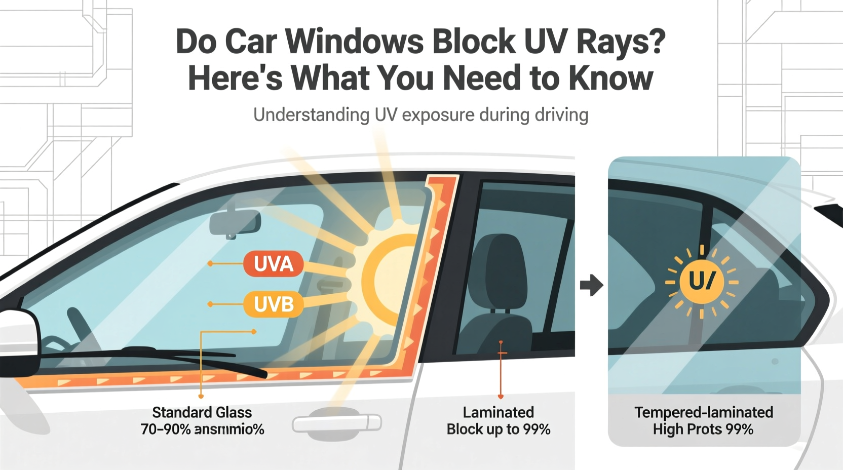 do car windows block uv rays