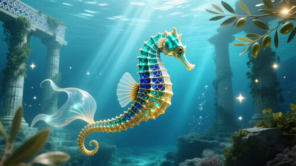 Seahorse in Greek: Cultural Dream Symbolism
