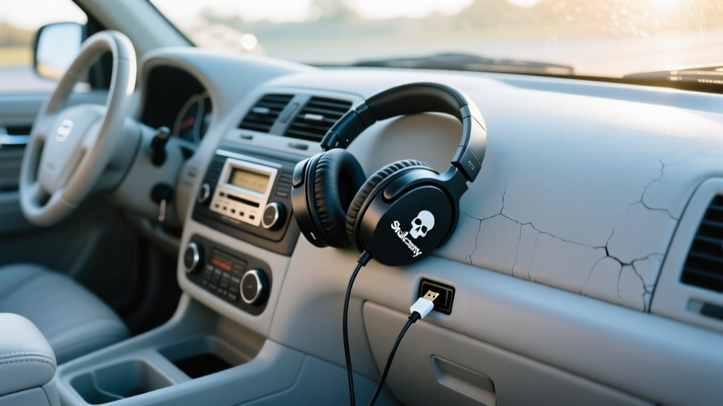 Skullcandy Headphones in 2012 Dodge Grand Caravan
