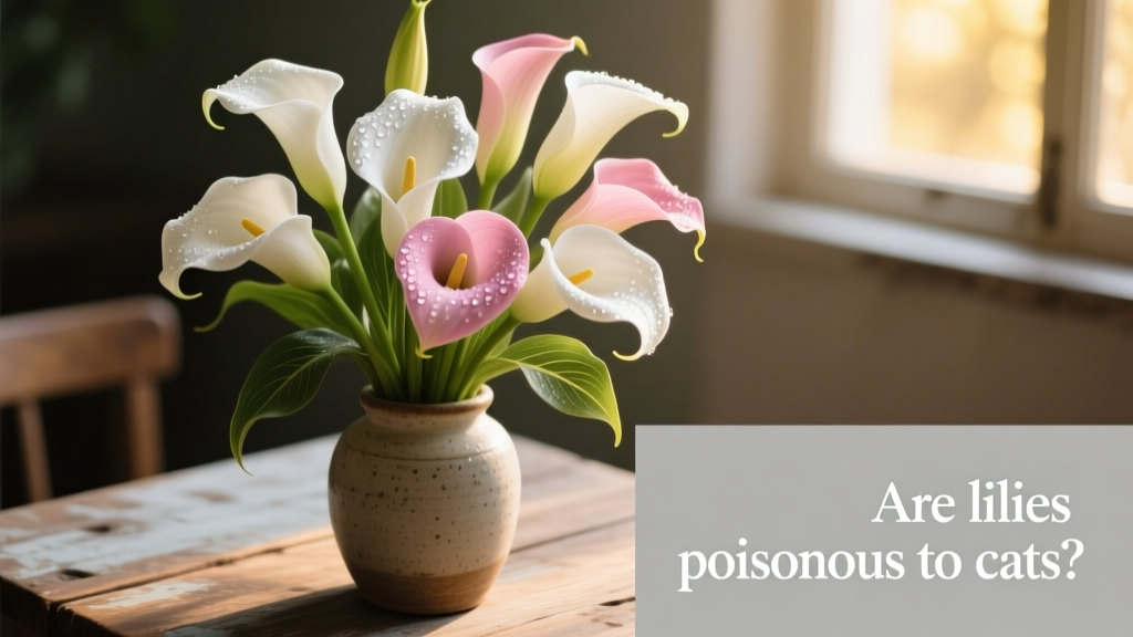 Are Lilies Poisonous to Cats?