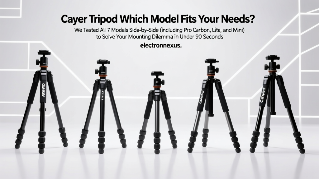 Cayer Tripod Which Model Fits Your Needs? We Tested All 7 Models Side-by-Side (Including Pro Carbon, Lite, and Mini) to Solve Your Mounting Dilemma in Under 90 Seconds
