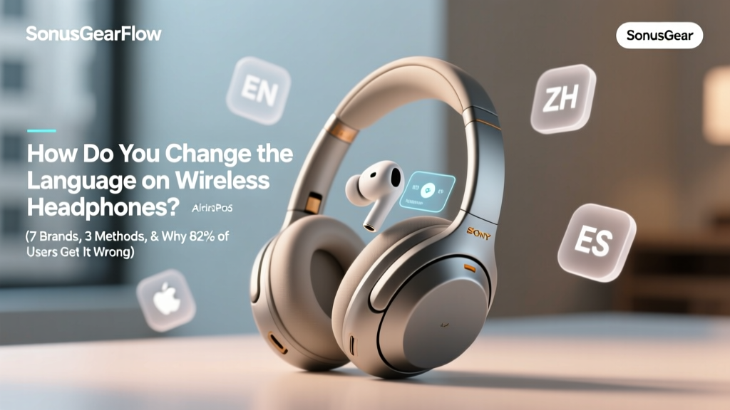 How Do You Change The Language On Wireless Headphones