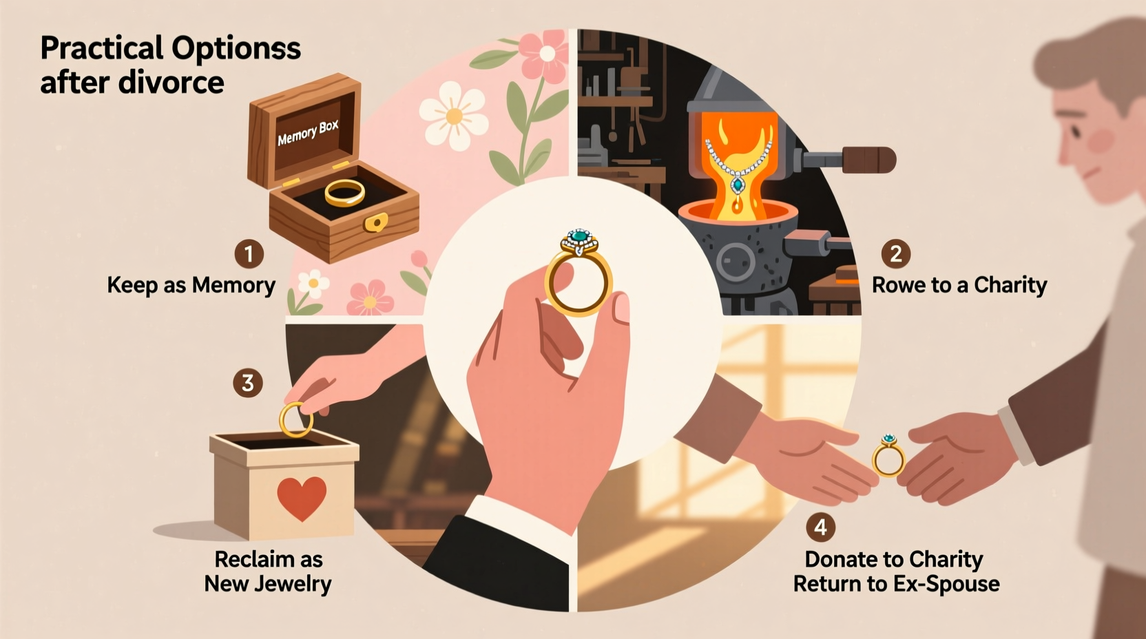 what to do with wedding ring after divorce