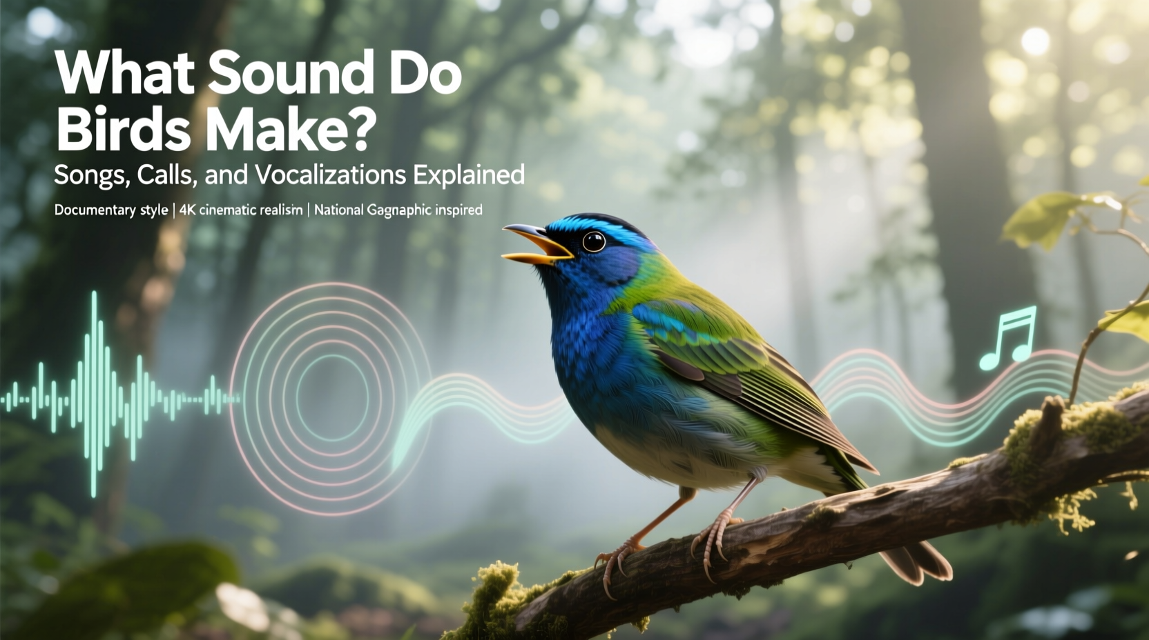What Sound Do Birds Make: Songs, Calls, and Vocalizations Explained
