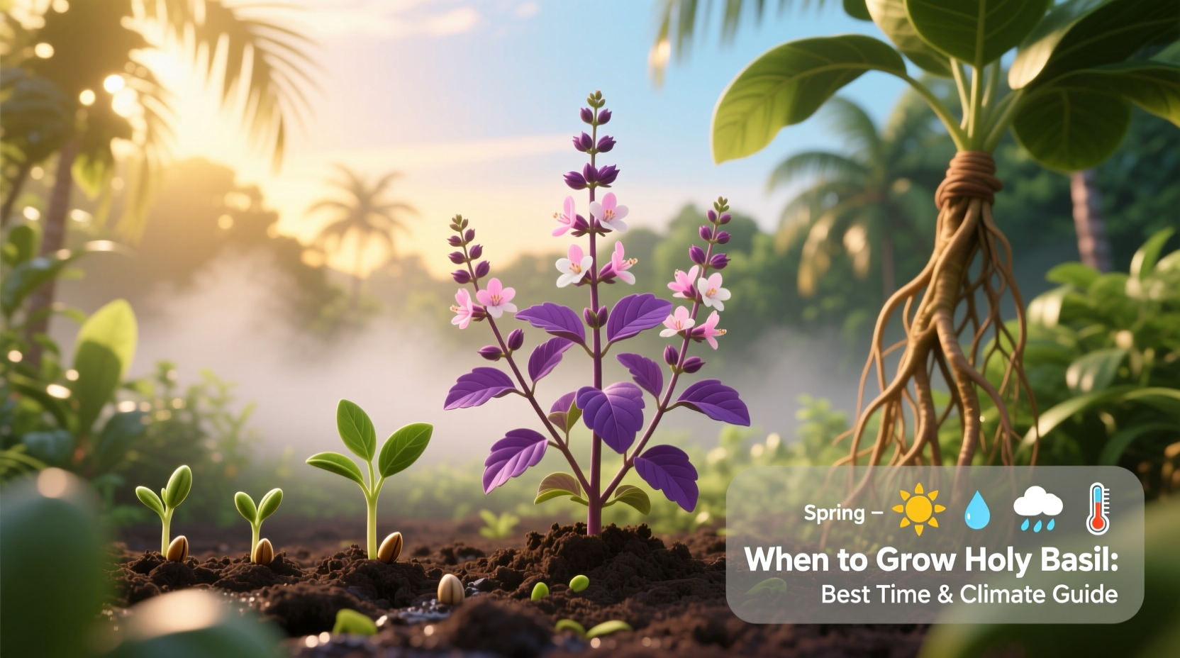 Holy Basil Growing Guide: 5 Tips | TheHomeSprouts