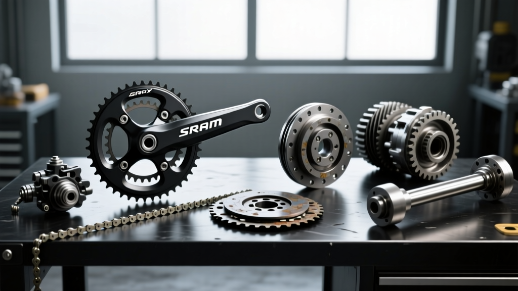 Drivetrain Component Identification: SRAM GX Drivetrain vs Auto 4WD