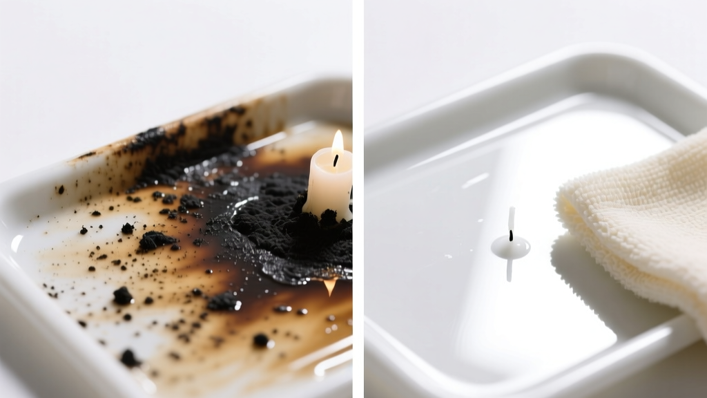 How to Remove Candle Soot from Plastic Surfaces Safely