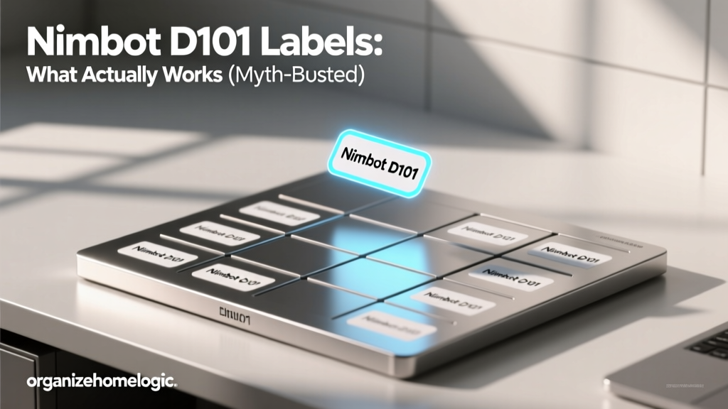 Niimbot D101 Labels: What Actually Works (Myth-Busted)