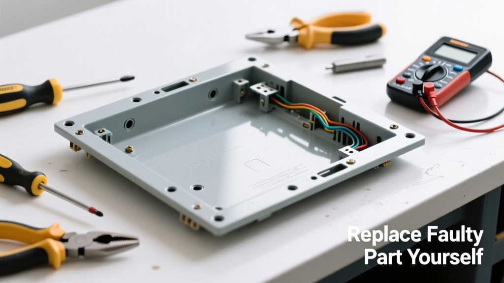 Oven Control Panel Blank: Replace Faulty Part Yourself