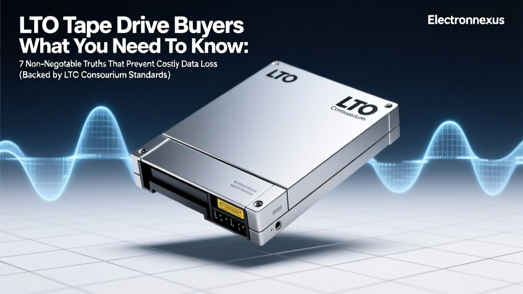 LTO Tape Drive Buyers What You Need To Know: 7 Non-Negotiable Truths That Prevent Costly Data Loss (Backed by LTO Consortium Standards)