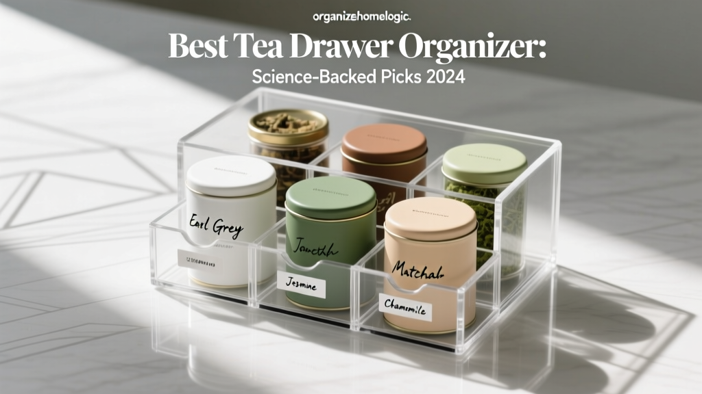 Best Tea Drawer Organizer: Science-Backed Picks 2024
