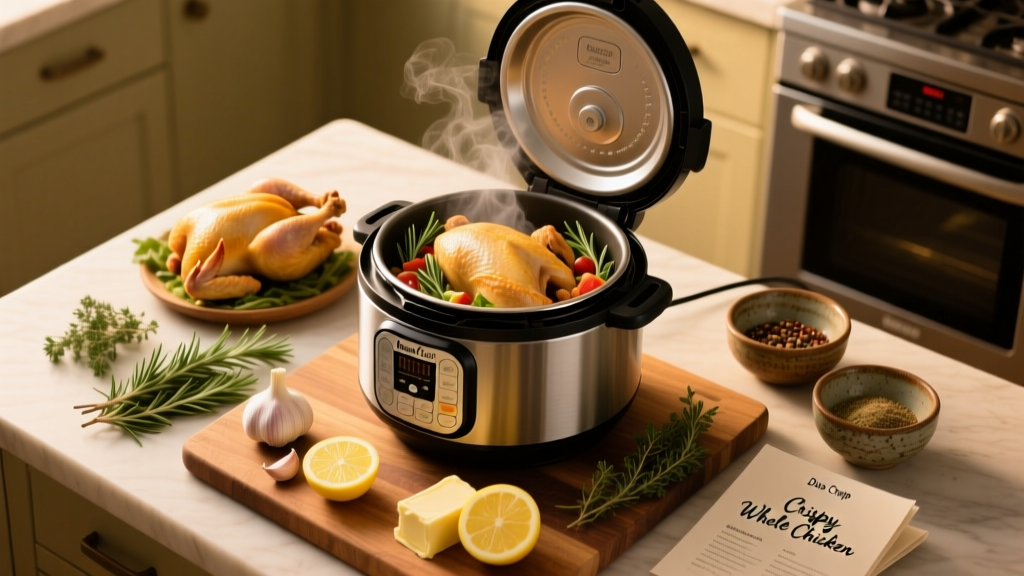 How to Cook a Whole Chicken in the Duo Crisp (Step-by-Step)