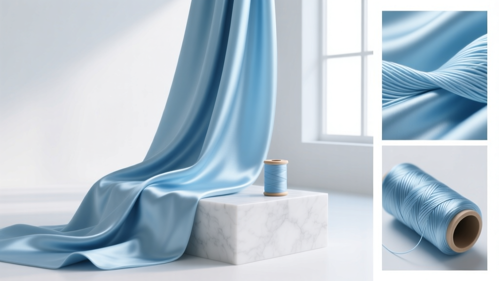 Light Blue Satin Fabric: Design Guide & Sourcing Tips