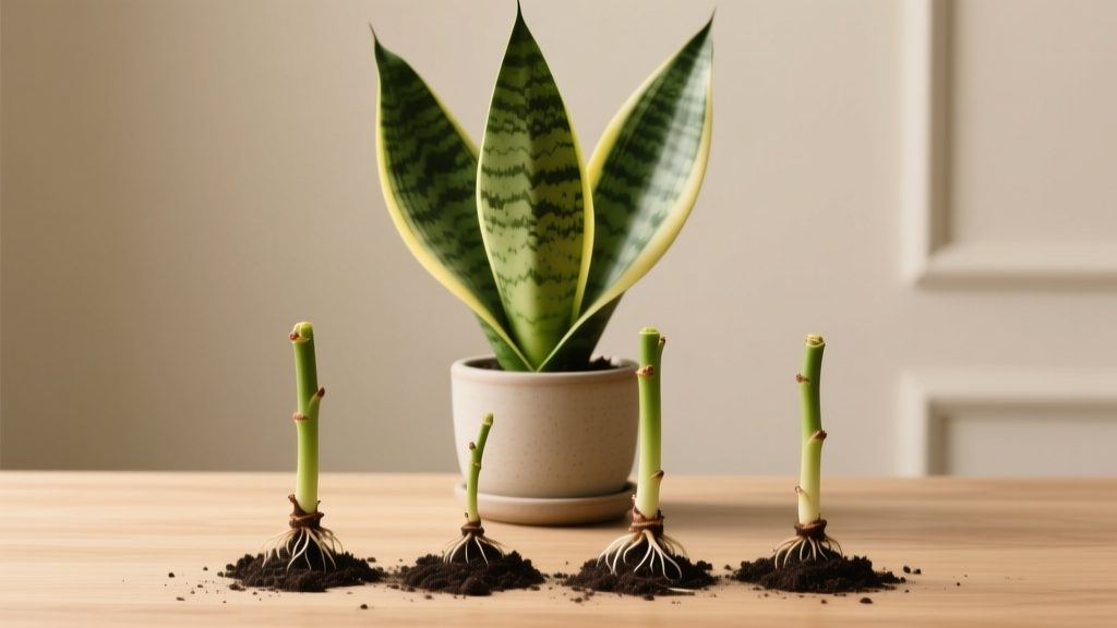 Snake Plant Propagation in Soil: 4-Step Method (2026)
