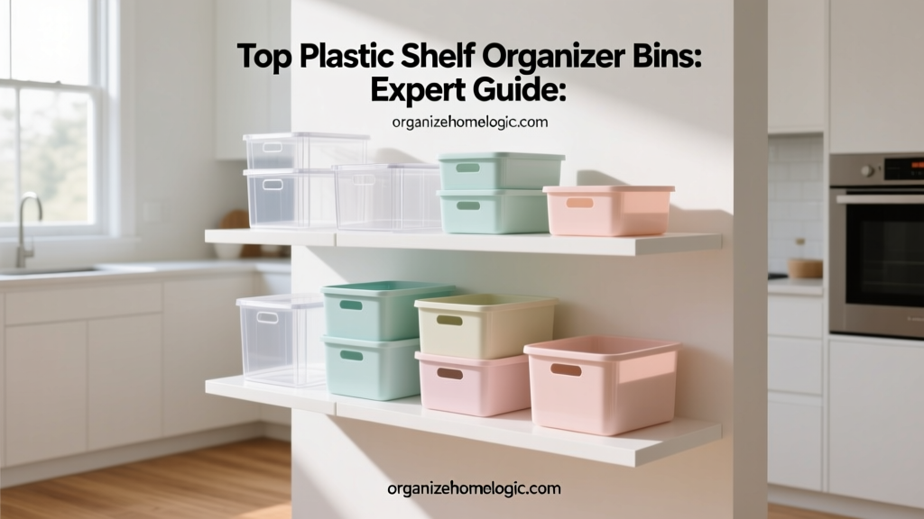 Top Plastic Shelf Organizer Bins: Expert Guide