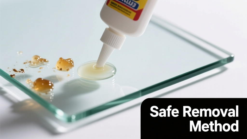 How to Remove Super Glue from Glass Safely