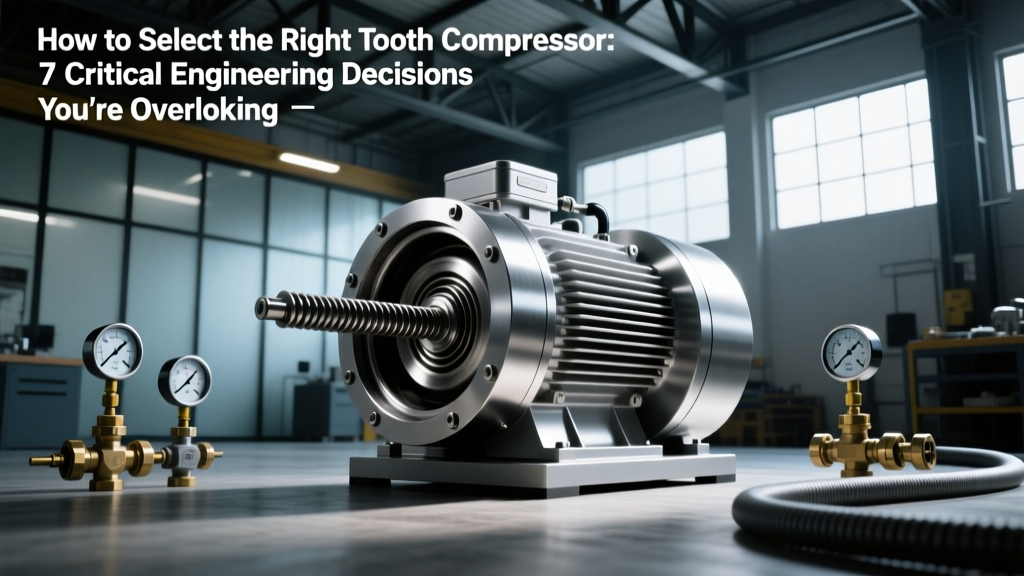 Select the Right Tooth Compressor: 7 Critical Decisions