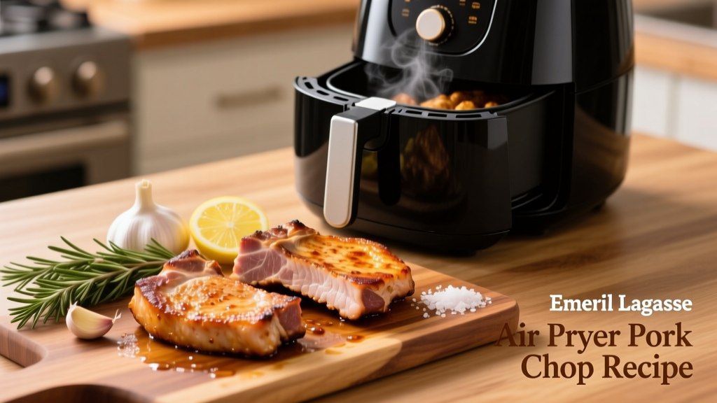 Emeril Lagasse Air Fryer Pork Chop Recipe (Crispy & Juicy!)