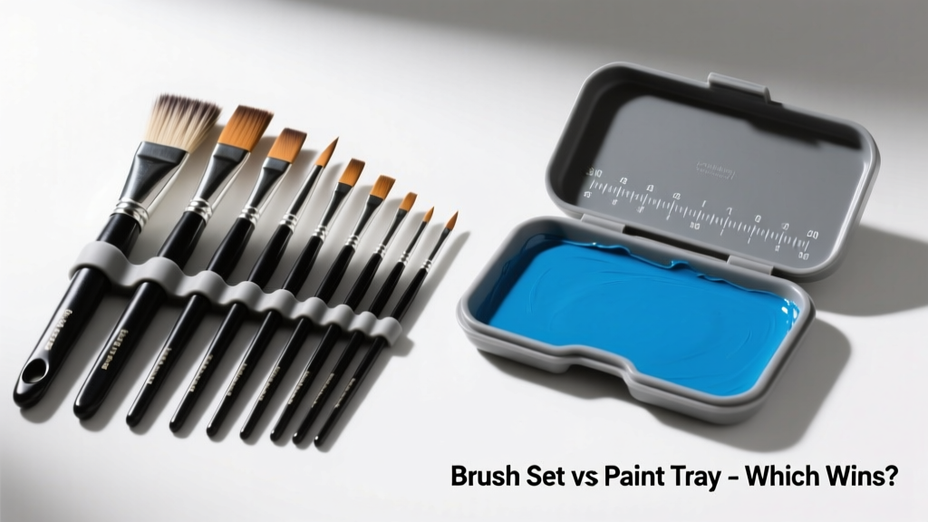 Paint Brush Set vs Paint Tray: Which Is Better?