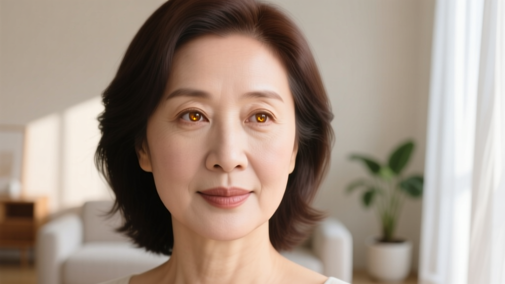 Close-up of a woman