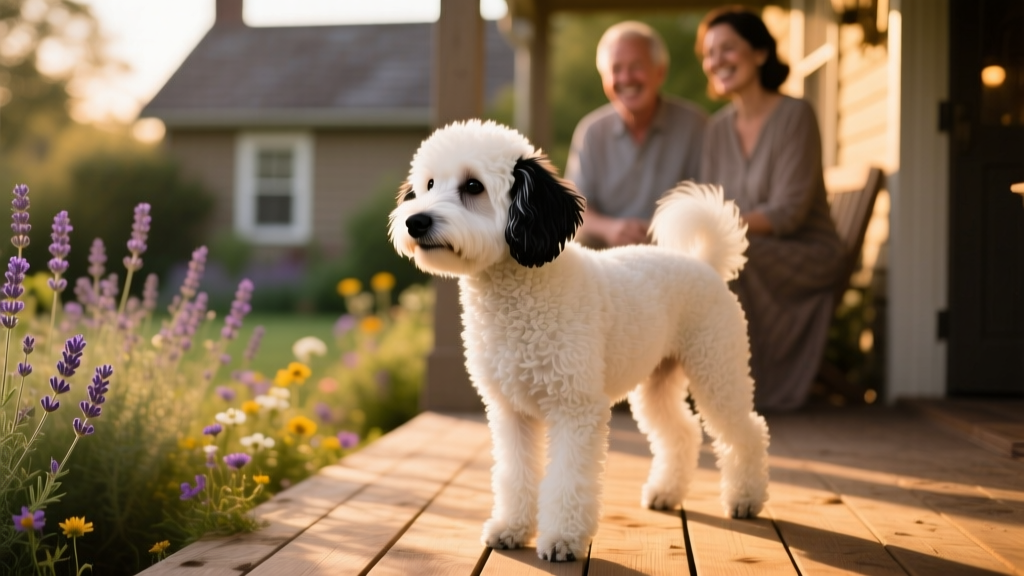 Watch Bunny the Sheepadoodle Talk to Her Owners