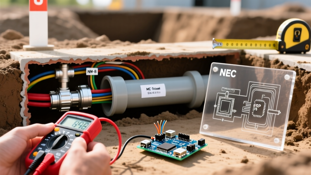 Underground Electrical Wiring Safety: NEC Depth and Conduit Rules