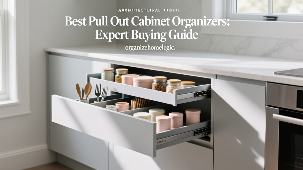 Best Pull Out Cabinet Organizers: Expert Buying Guide