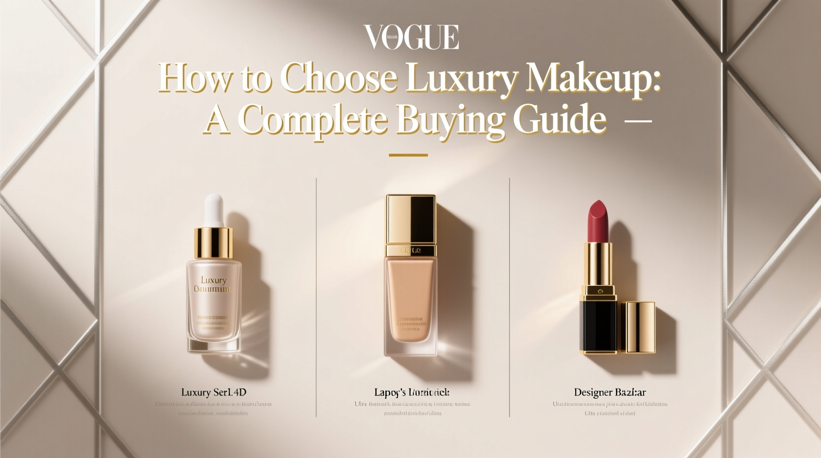 How to Choose Luxury Makeup: A Complete Buying Guide