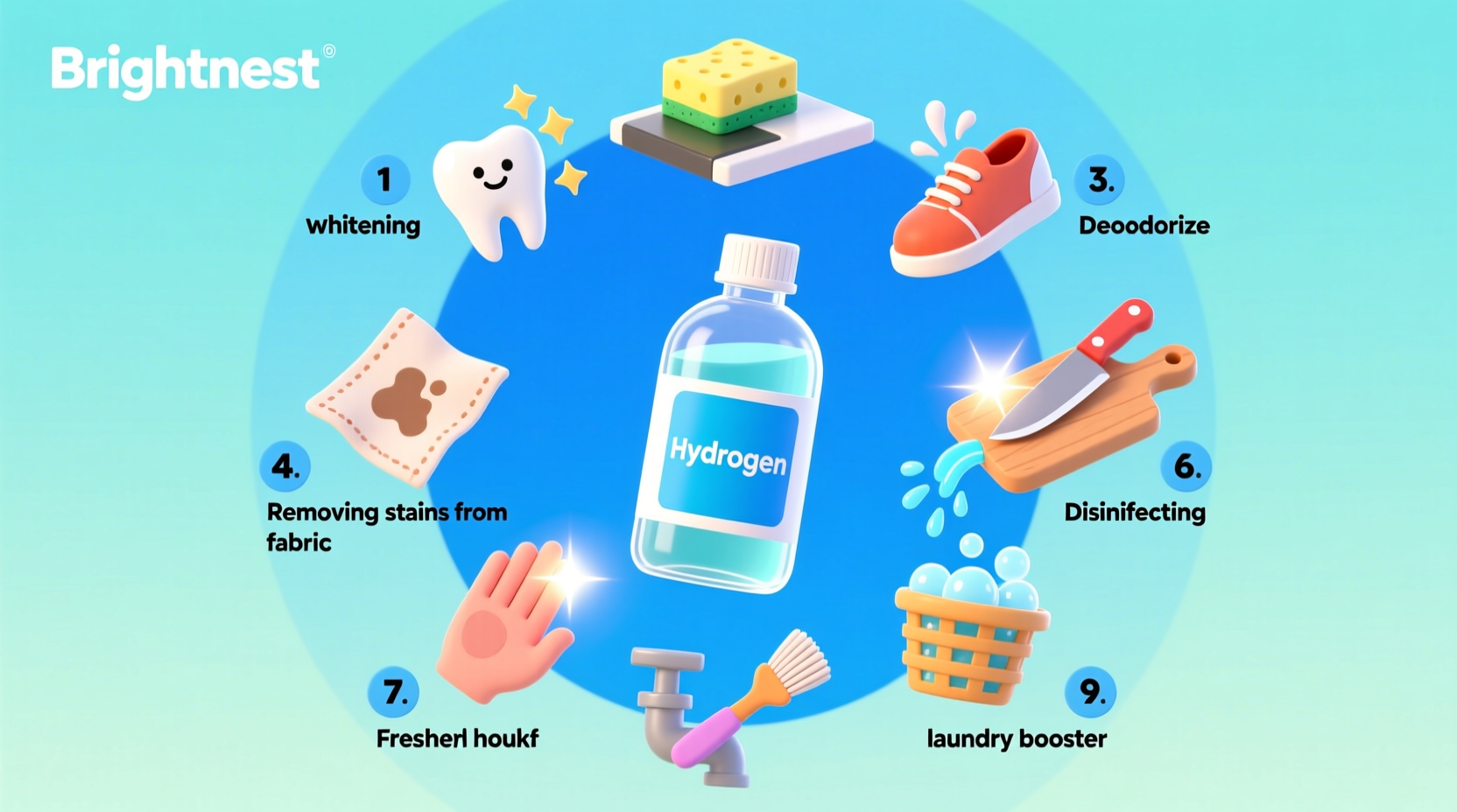 brightnest 9 surprising uses hydrogen peroxide