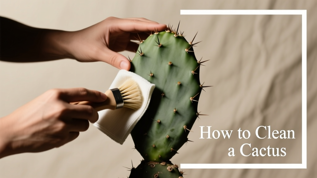 How To Clean Cactus: Safe, Effective Methods for Prickly Plants