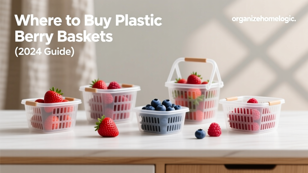 Where to Buy Plastic Berry Baskets (2024 Guide)