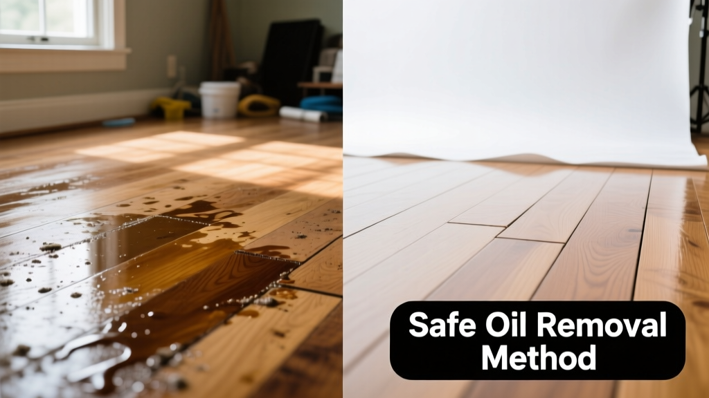 How to Remove Oil from Hardwood Floors Safely
