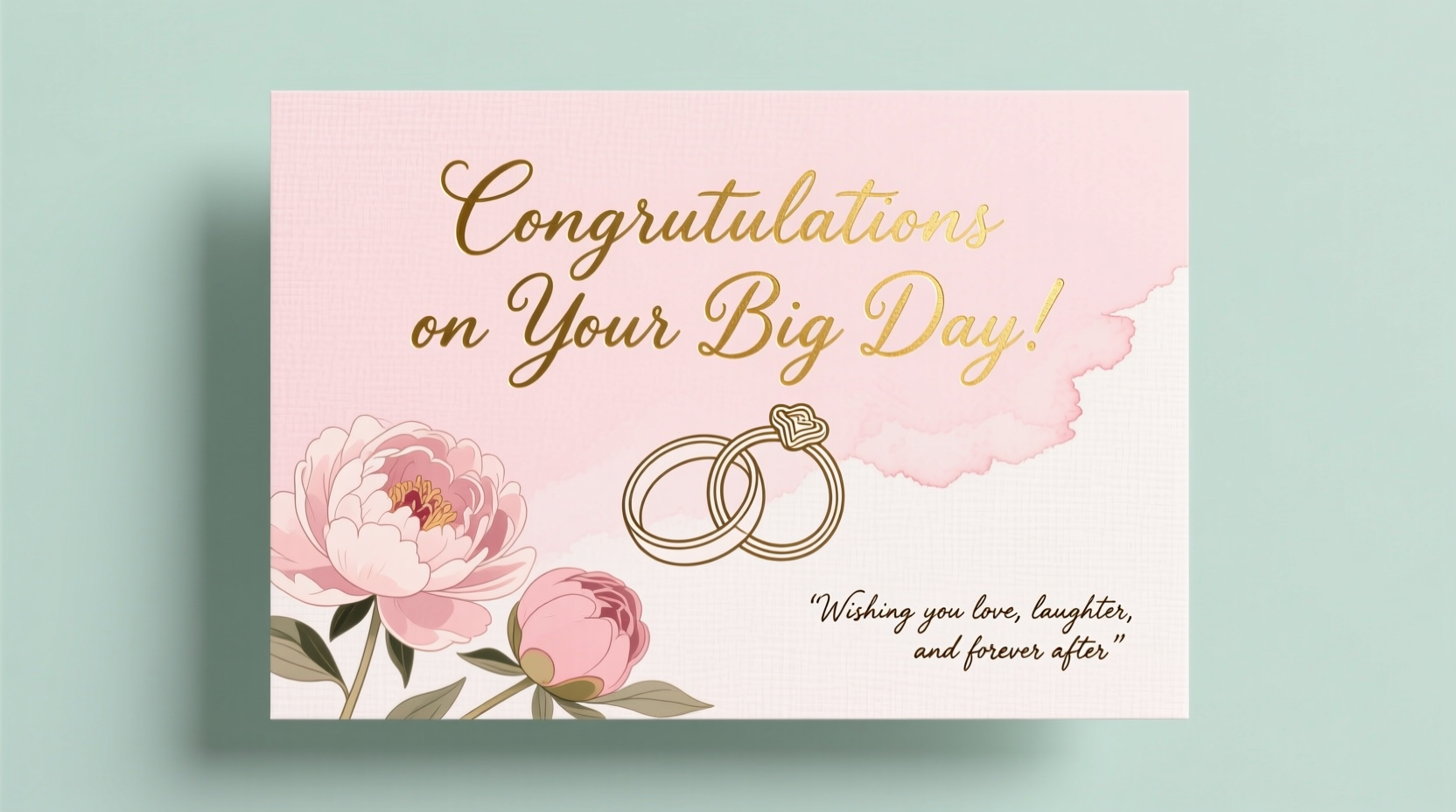 what to write on a wedding shower card