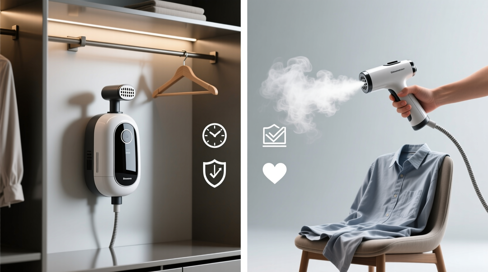 closet organization tips steamer station vs handheld