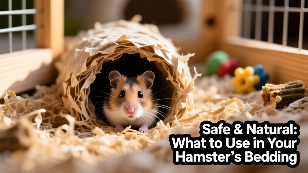 Close-up of soft, shredded paper bedding with visible texture ideal for tunneling