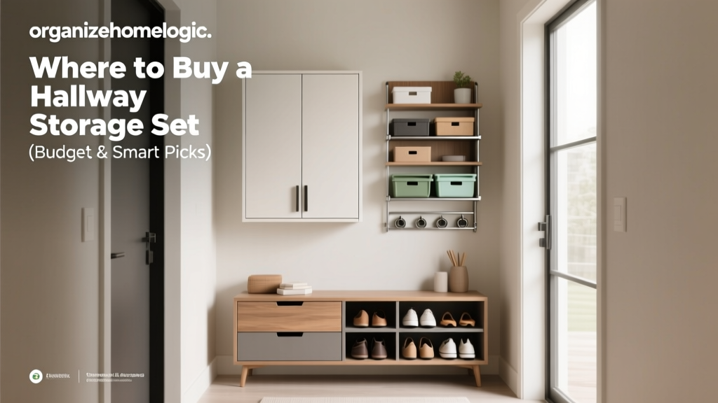 Where to Buy a Hallway Storage Set (Budget & Smart Picks)