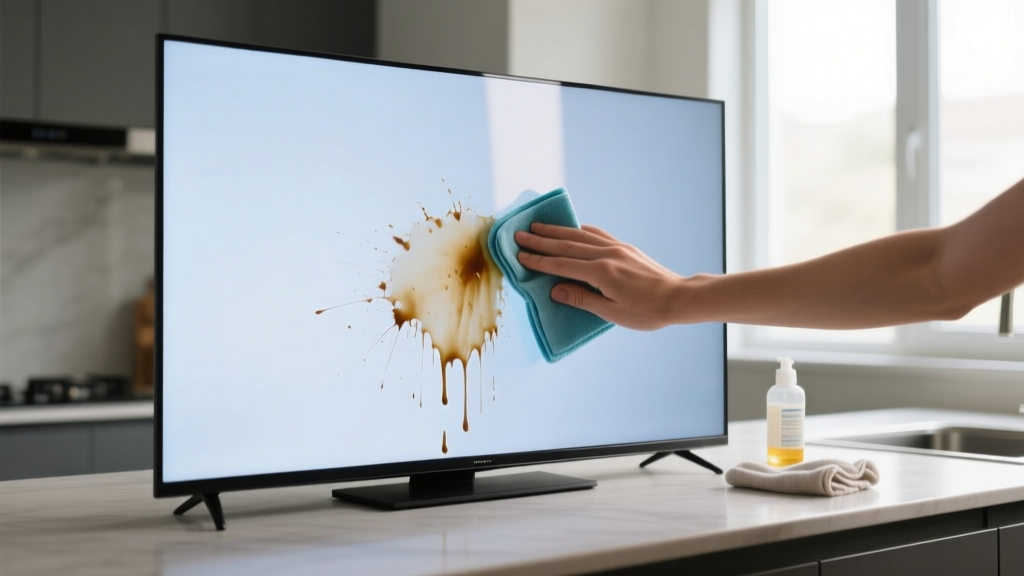 Easy & Tested: How to Get Grease Out of TV Screen Fast