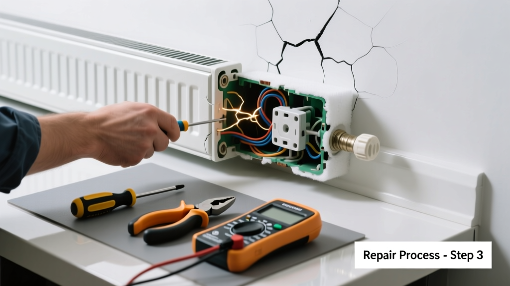 Fixing a Noisy, Malfunctioning Baseboard Heater