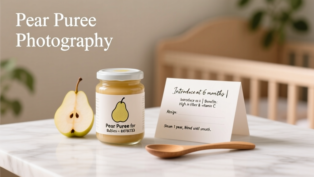 Pear for Babies: When to Introduce, Key Benefits, and Pediatrician-Approved Recipes