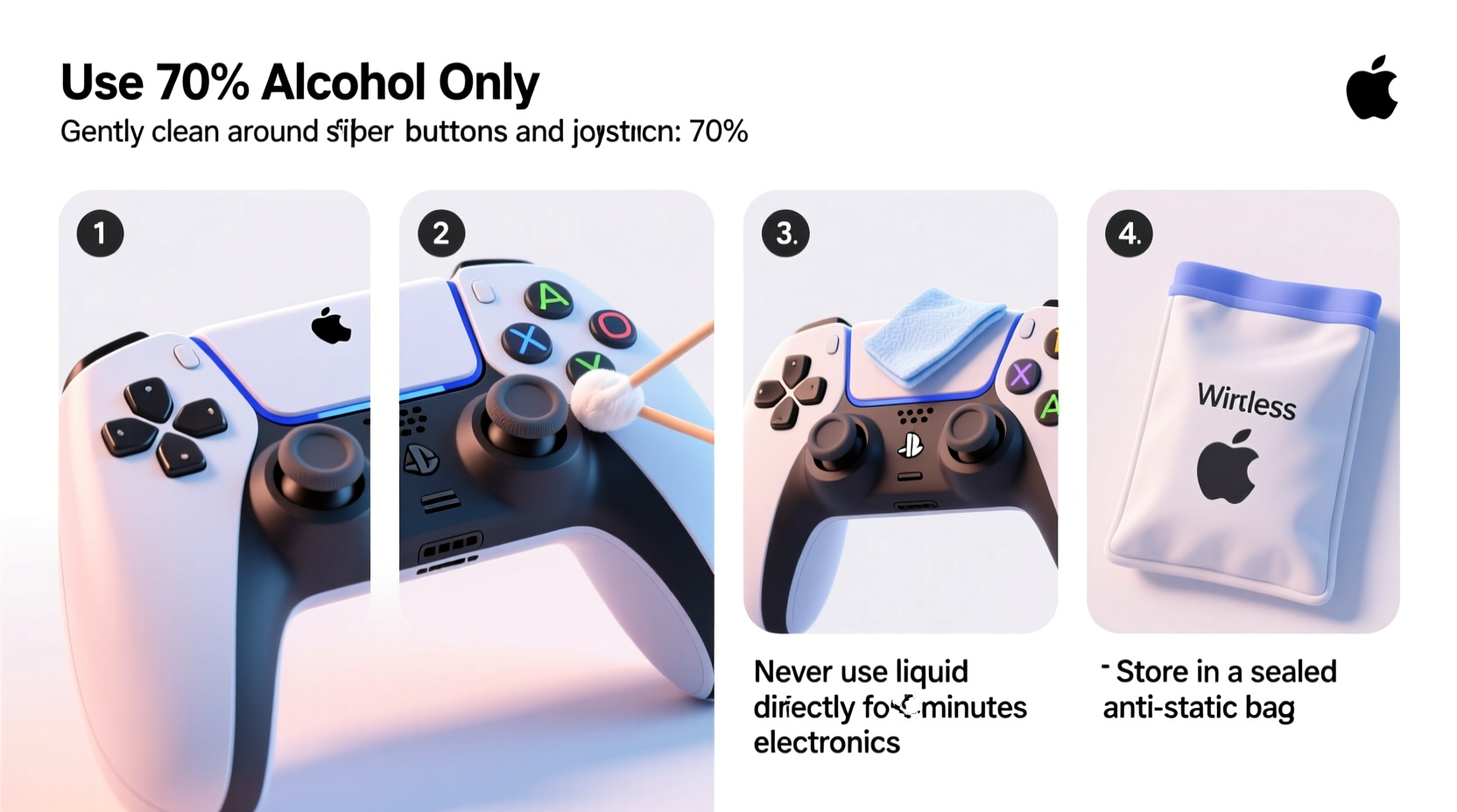 how to disinfect your gaming controller after shared multiplayer nights