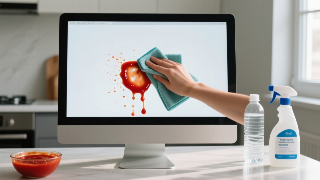 Tested: How to Get Tomato Sauce Out of Computer Monitor