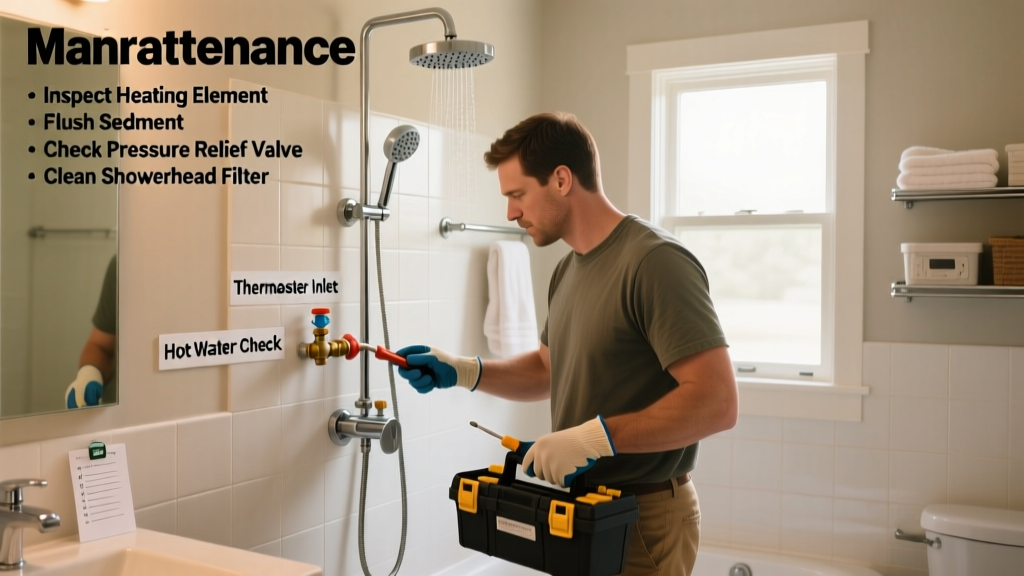How to Prevent Shower No Hot Water Issues