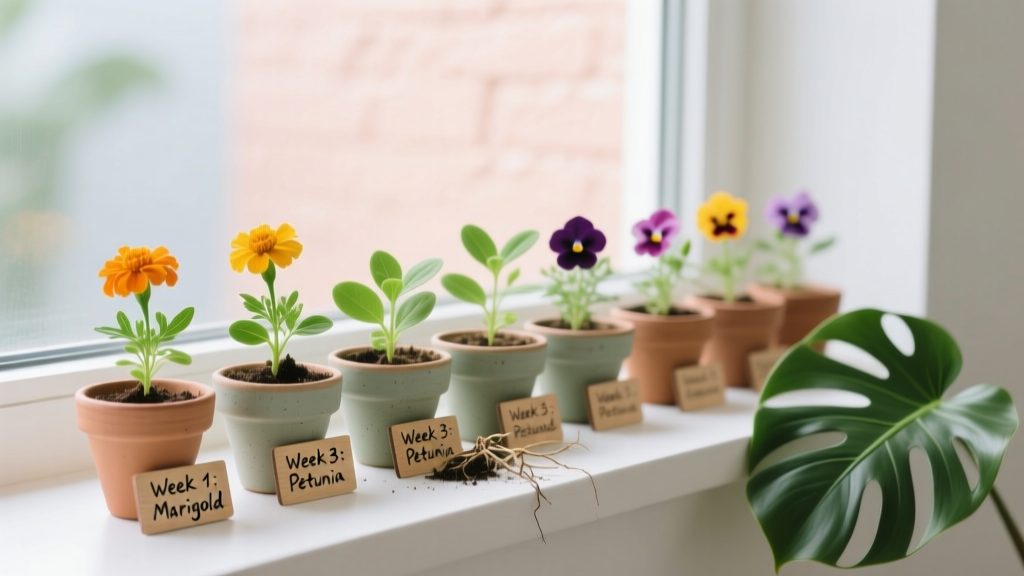 Tropical Flower Indoor Sowing Calendar (2026)