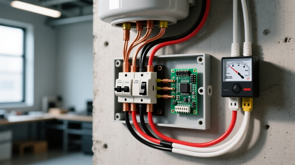 3 Wire Water Heater Wiring Diagram: Trace and Breaker Sizing