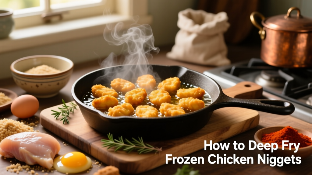 How to Deep Fry Frozen Chicken Nuggets (Air Fryer Guide)
