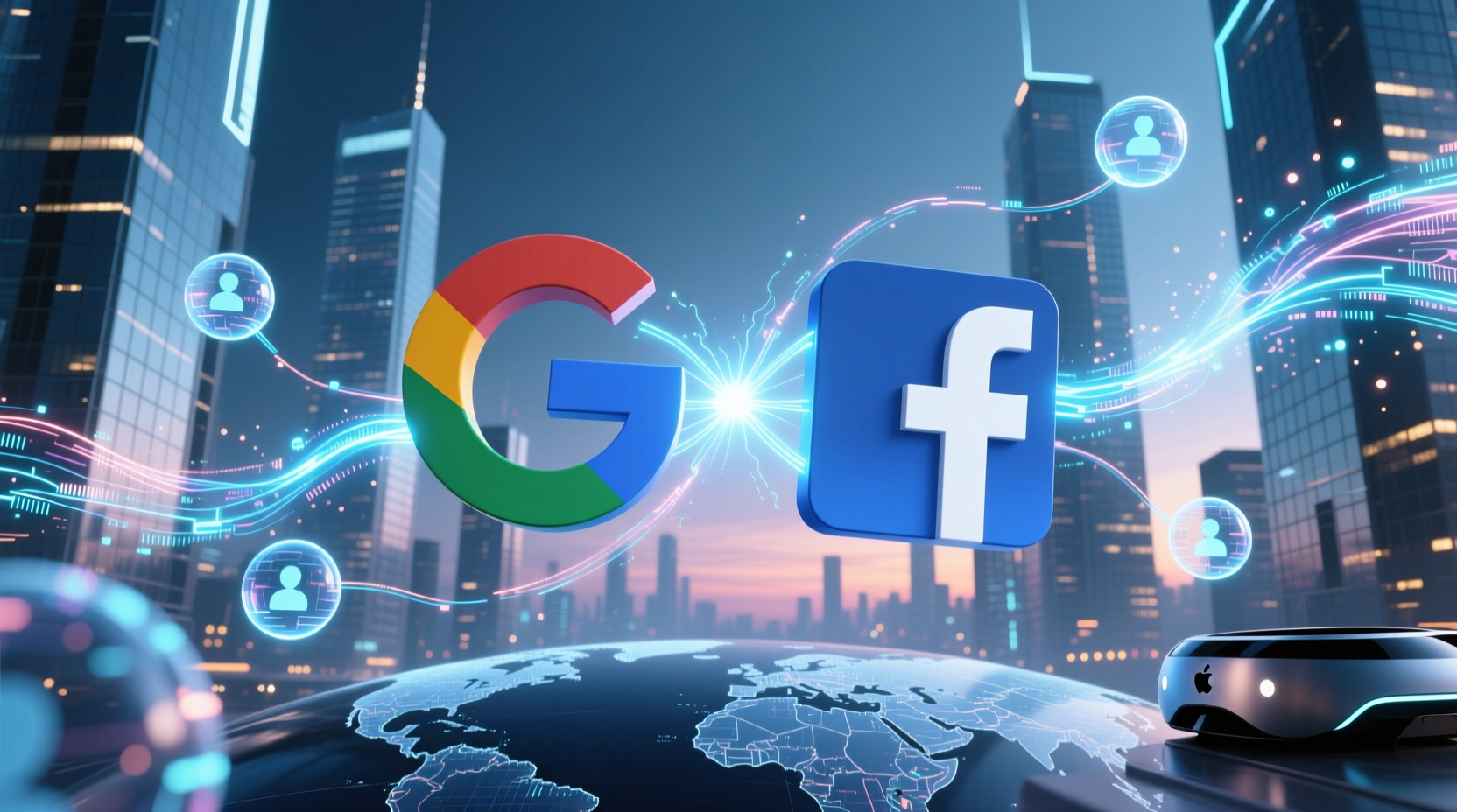 google and facebook both launch friend connect